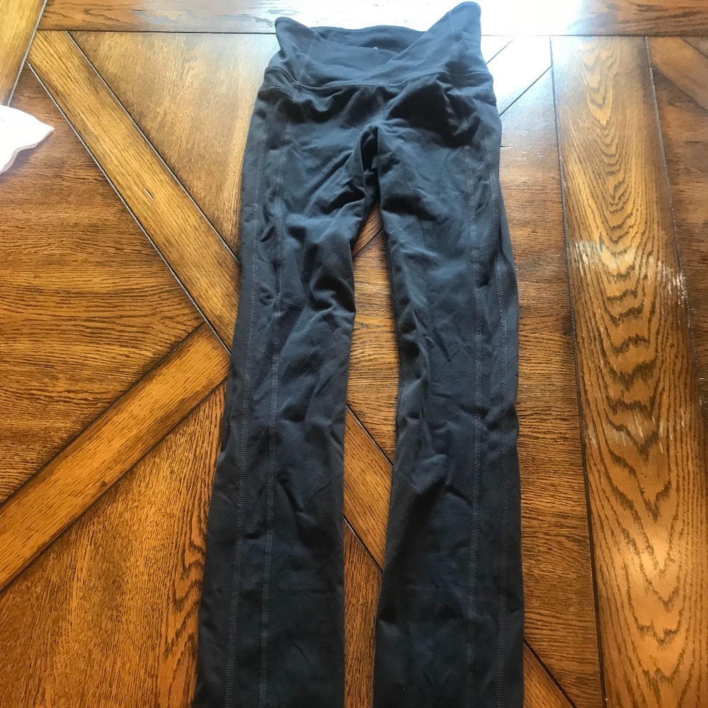 Athletic Yoga Pants Dark Gray
